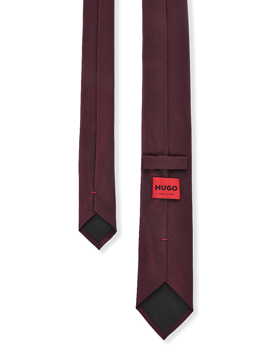 HUGO - Tie cm 6 - lipsud - dark pink - 1