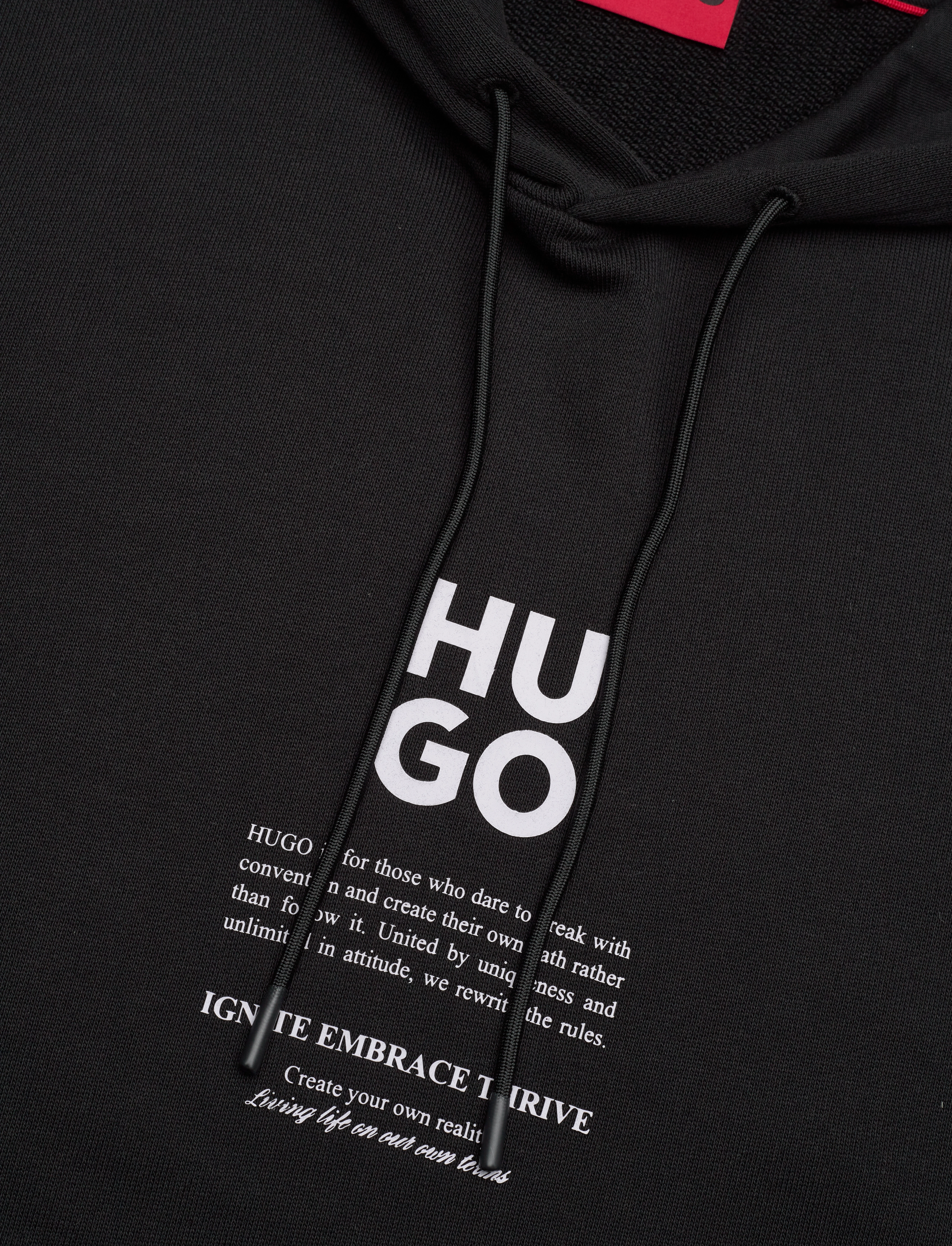 HUGO - Dflohood - black - 2