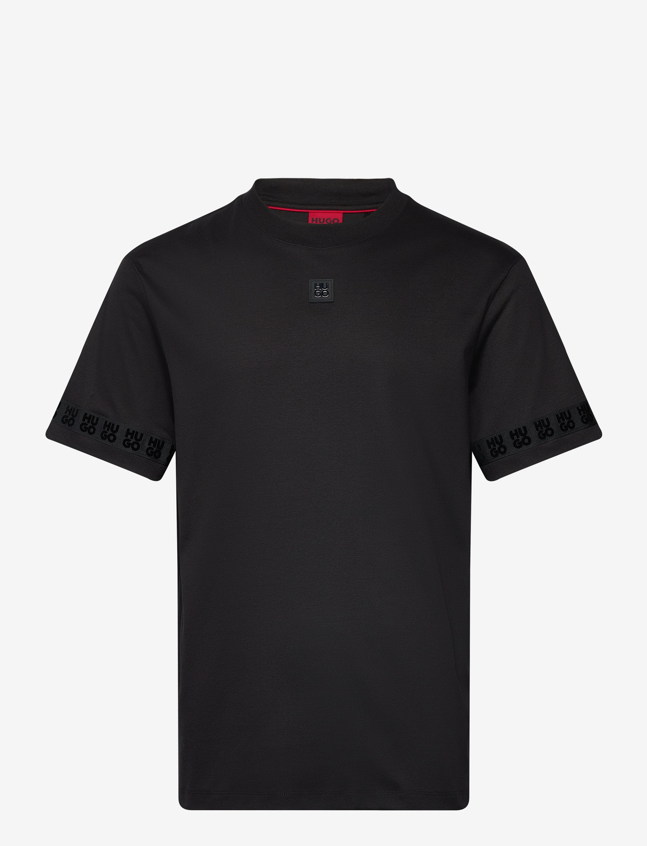 HUGO - Deternati - kortærmede t-shirts - black - 0