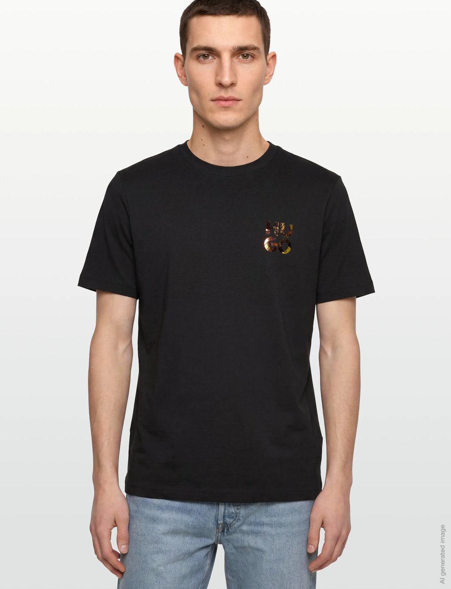 HUGO - Diridumti - kortærmede t-shirts - black - 3