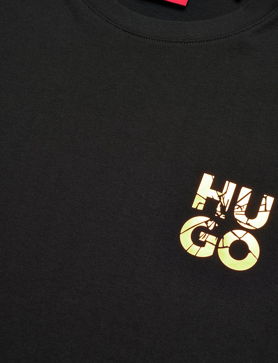 HUGO - Diridumti - kortærmede t-shirts - black - 2