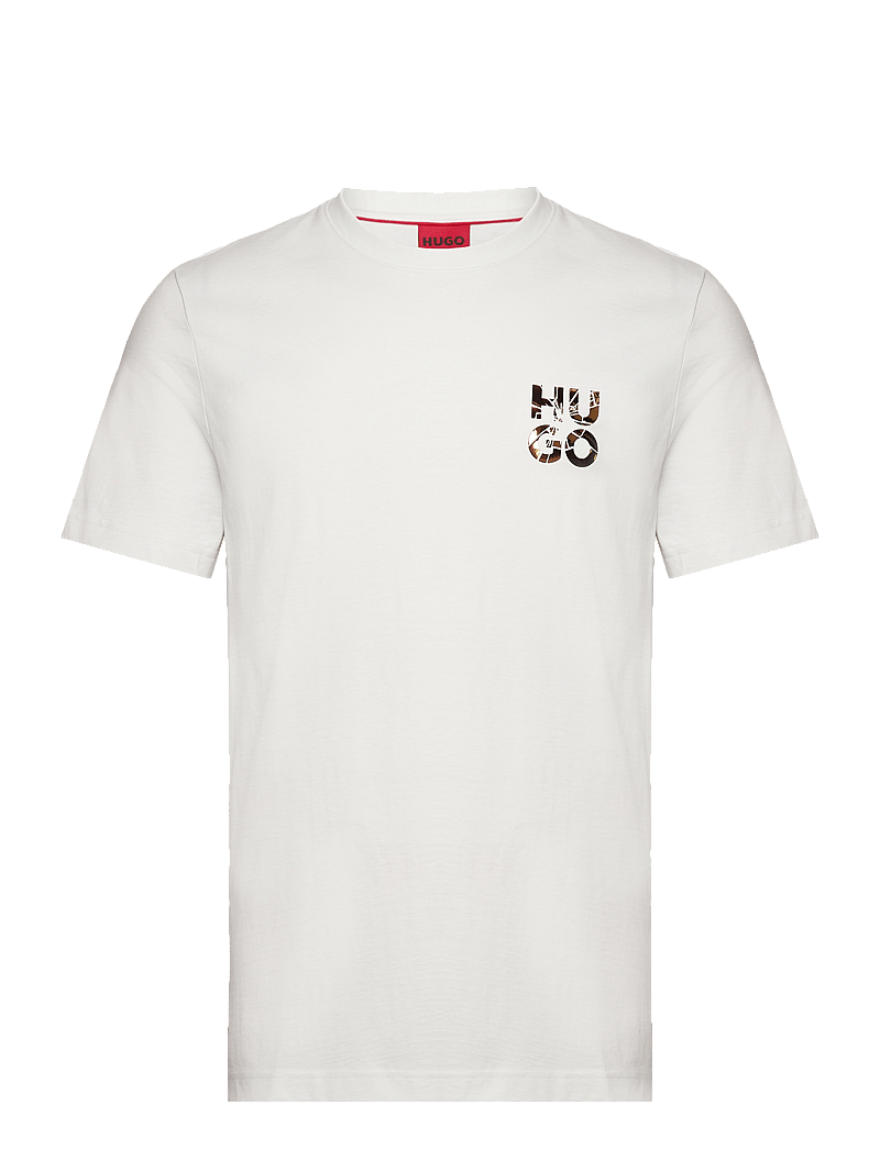 HUGO - Diridumti - kortärmade t-shirts - natural - 0