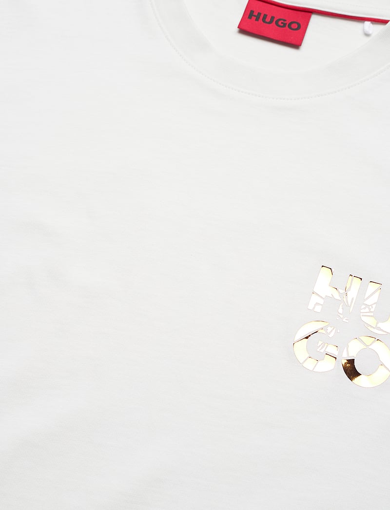 HUGO - Diridumti - kortärmade t-shirts - natural - 2