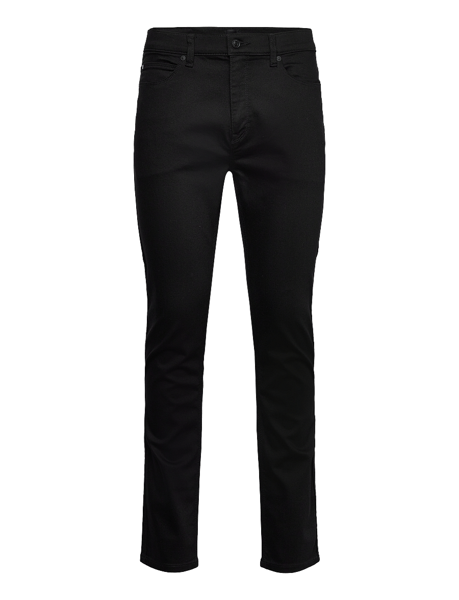HUGO - HUGO 708 - slim jeans - black - 0