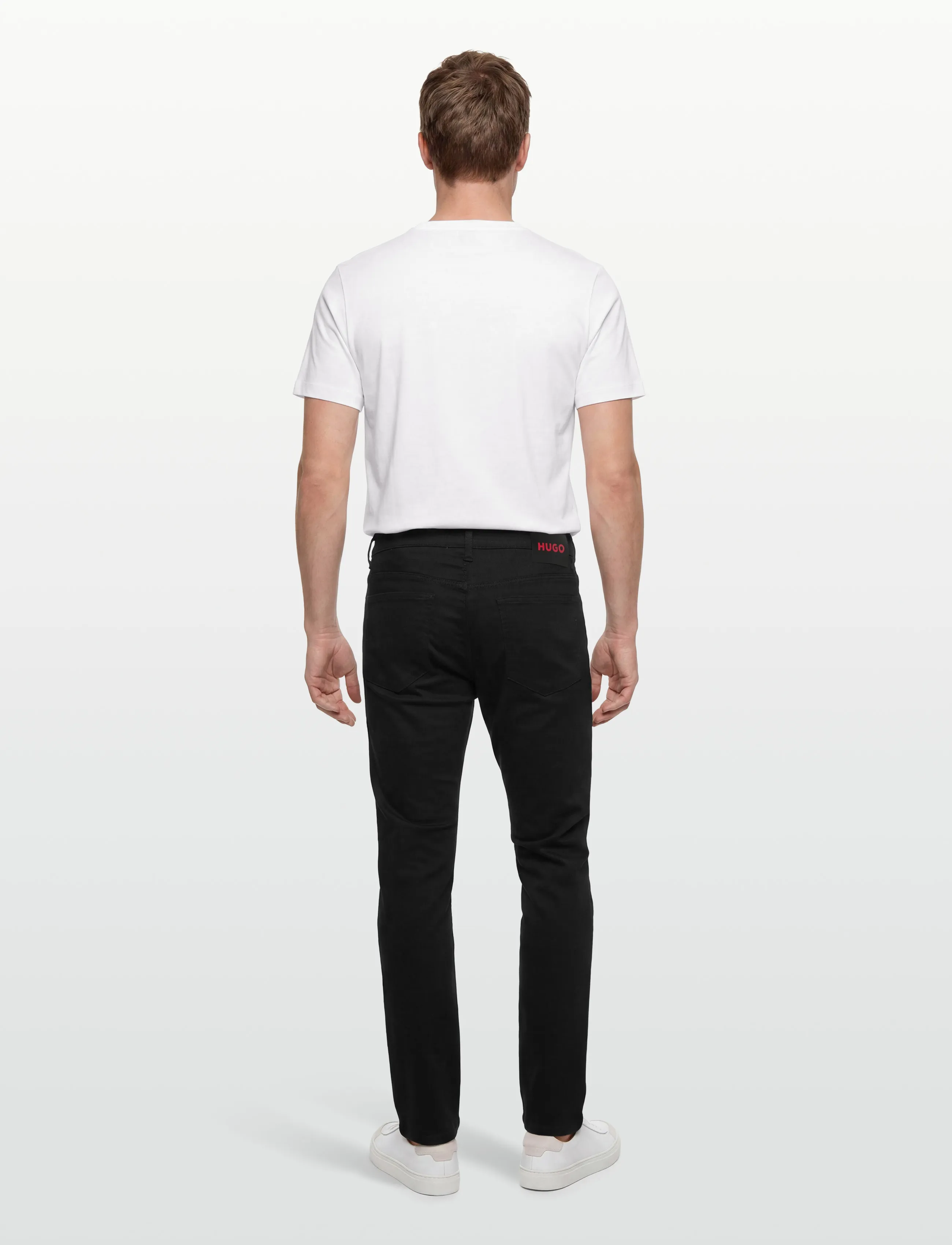 HUGO - HUGO 708 - slim fit jeans - black - 4