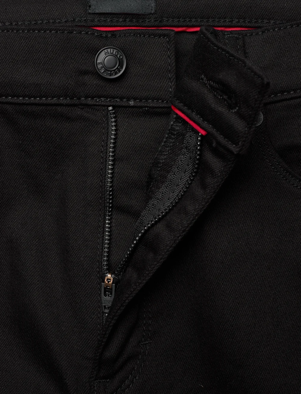 HUGO - HUGO 708 - slim jeans - black - 3