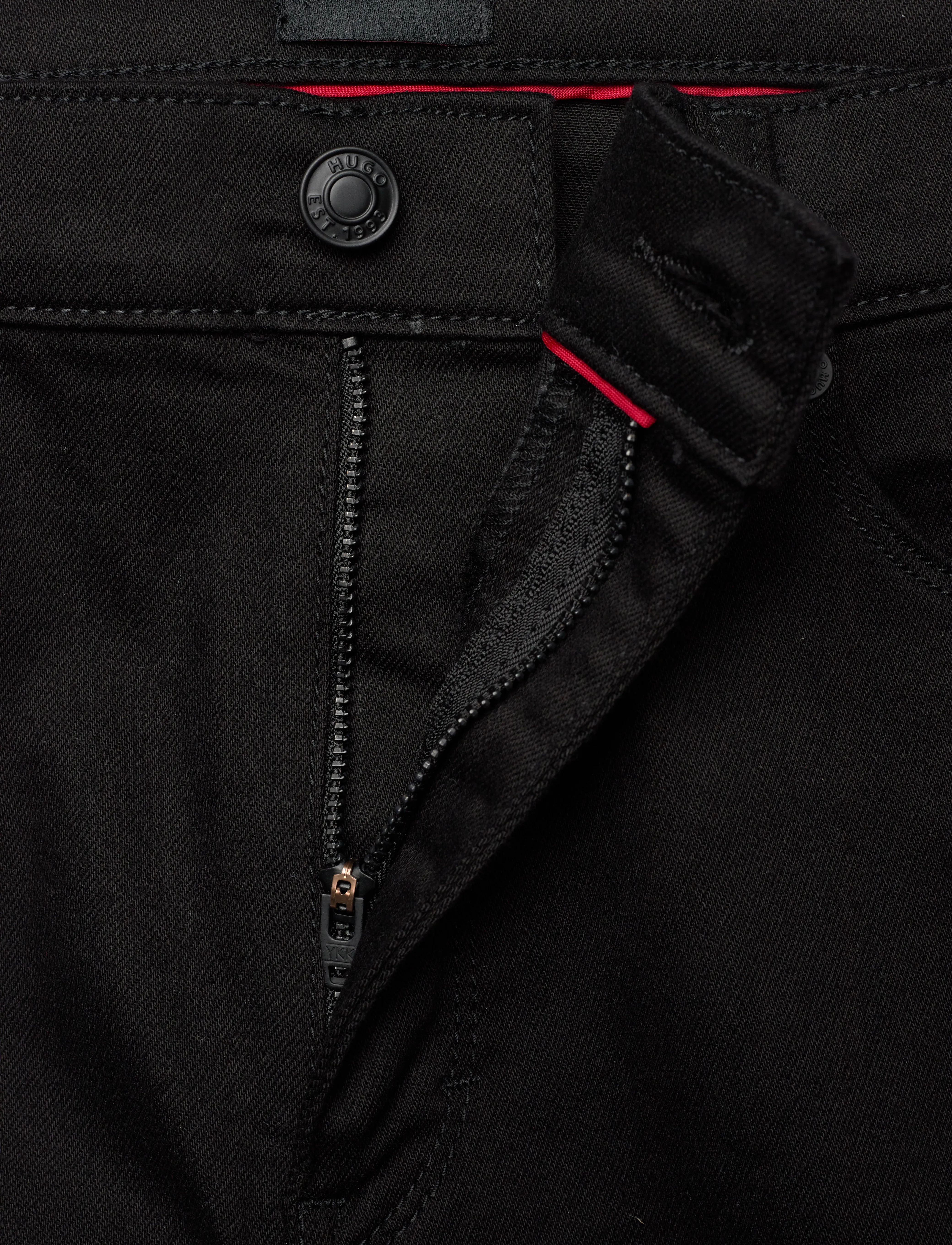 HUGO - HUGO 708 - bukser & jeans - black - 3