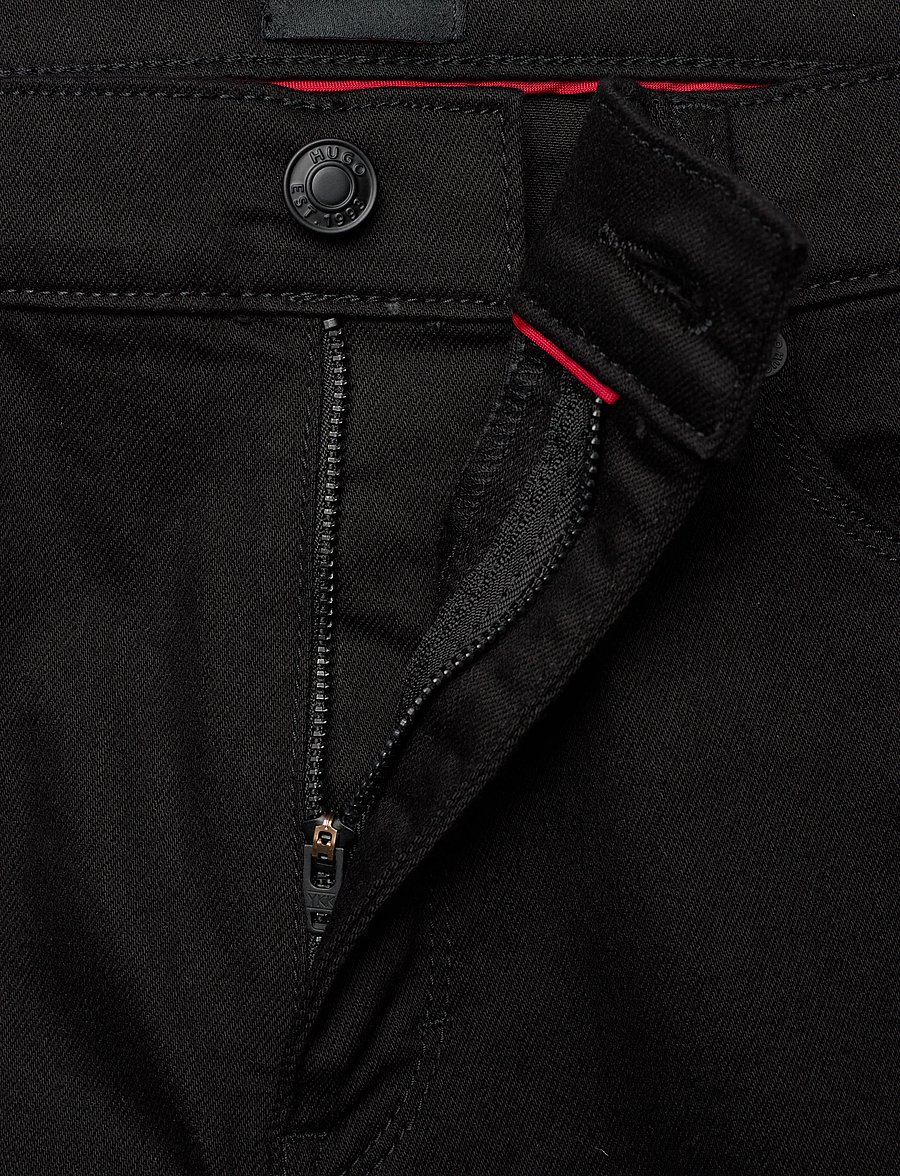 HUGO - HUGO 708 - slim jeans - black - 3