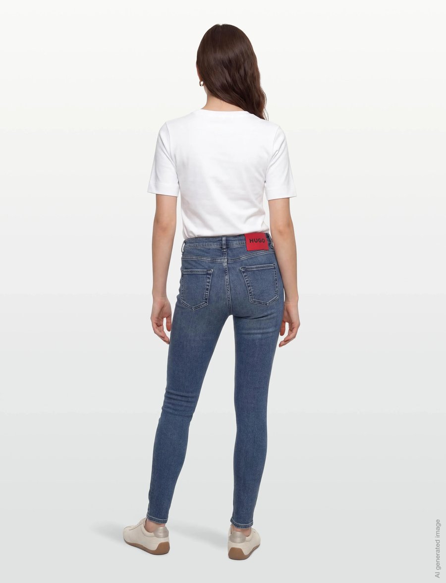 HUGO - 932 - slim-fit-jeans - navy - 4