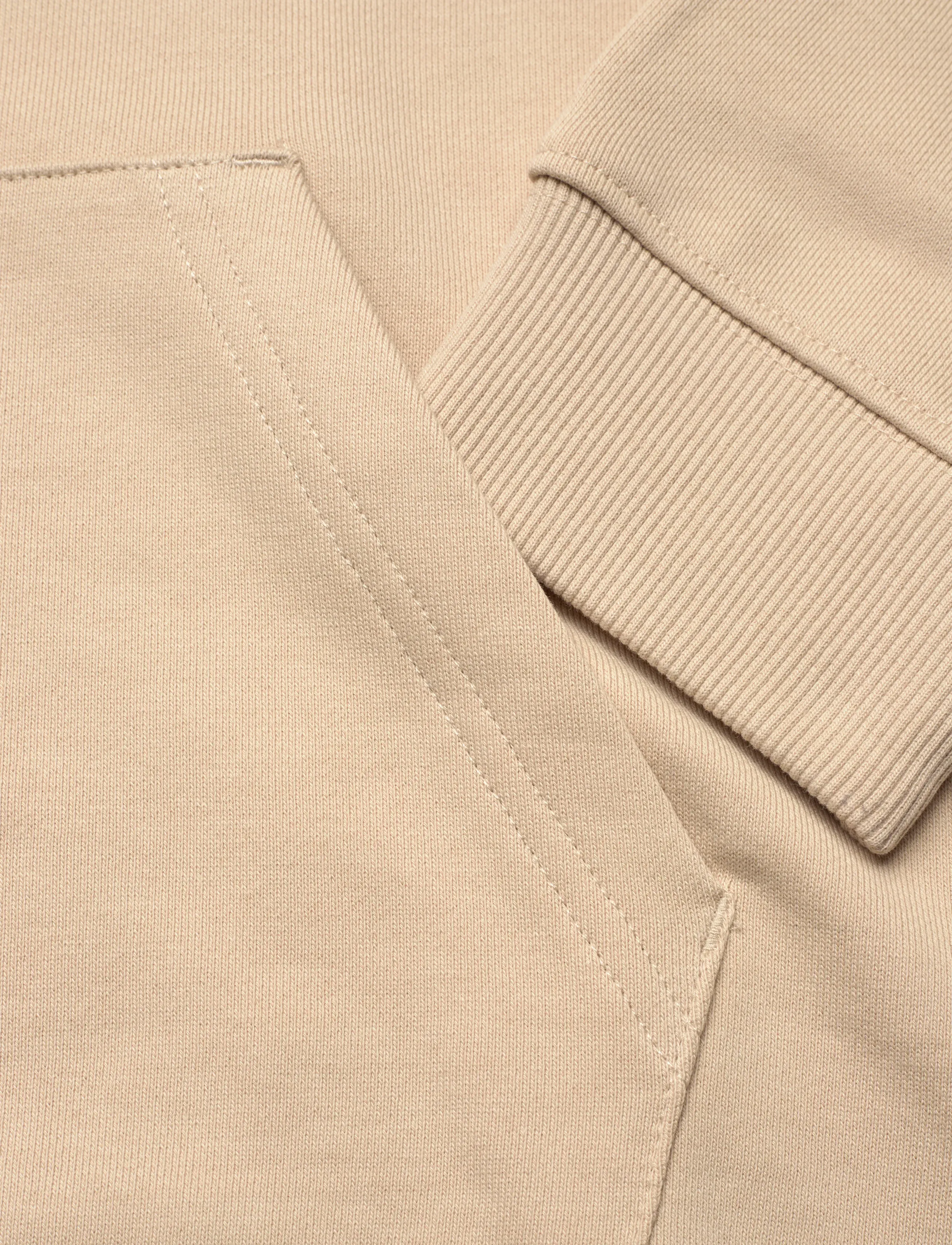 HUGO - Delfinia - kapuutsiga dressipluusid - light beige - 3