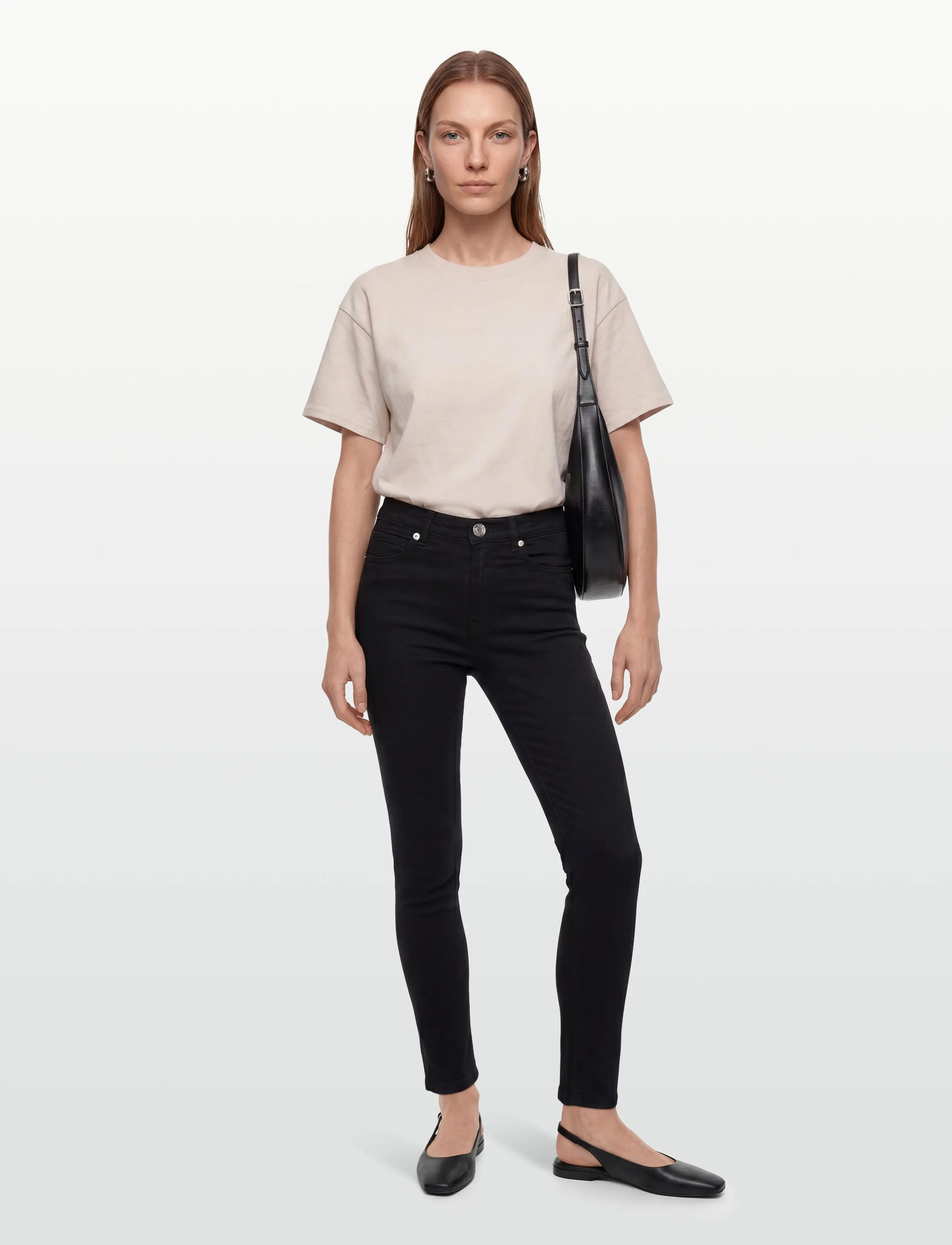 HUGO 932, 32 x 32, Black, Jeans > Smalle, Dame