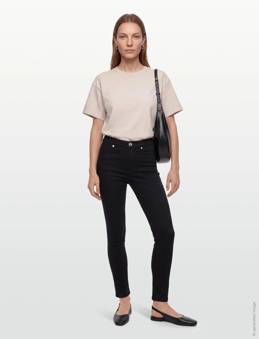 HUGO - 932 - slim-fit-jeans - black - 0