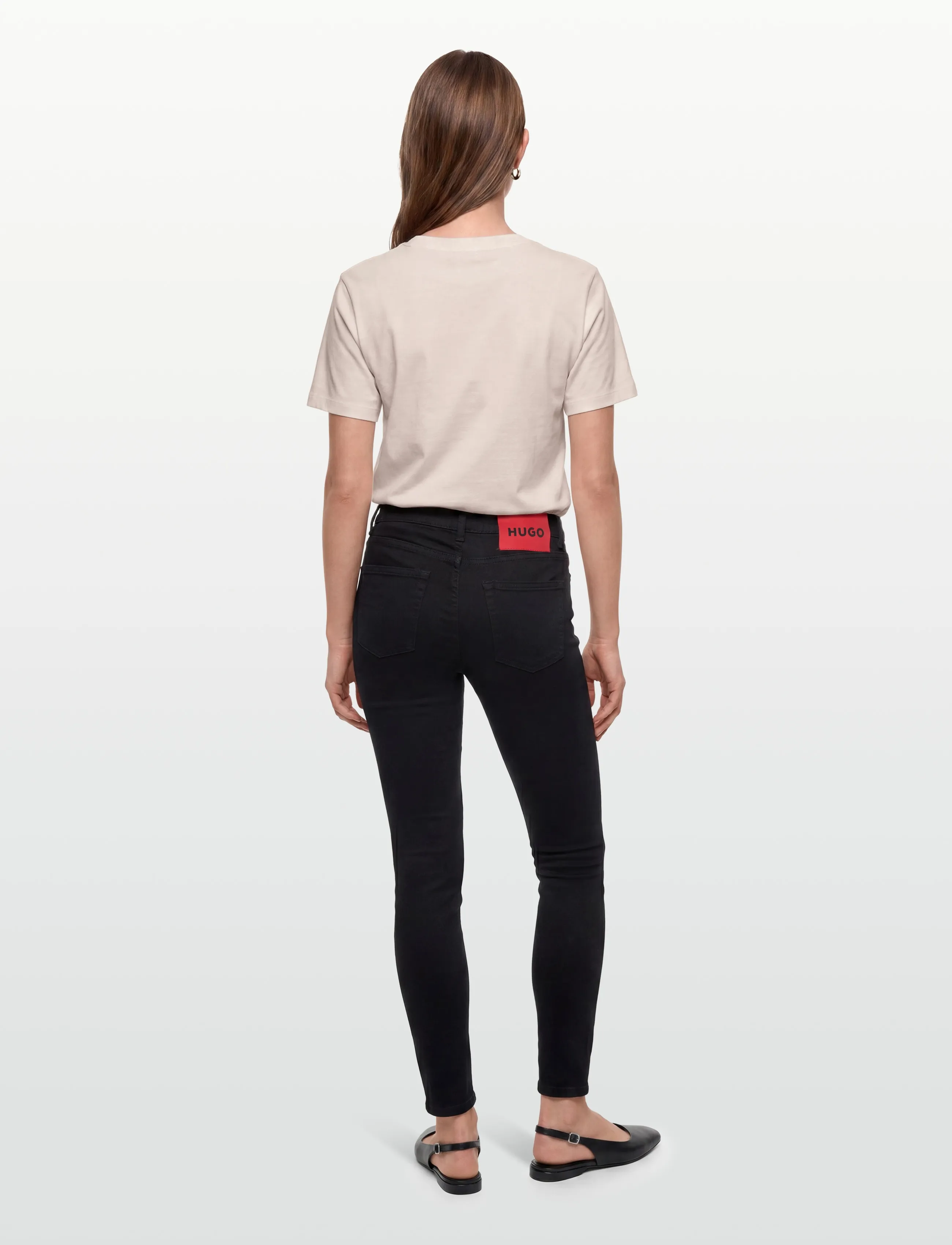 HUGO - 932 - kitsad teksad - black - 4