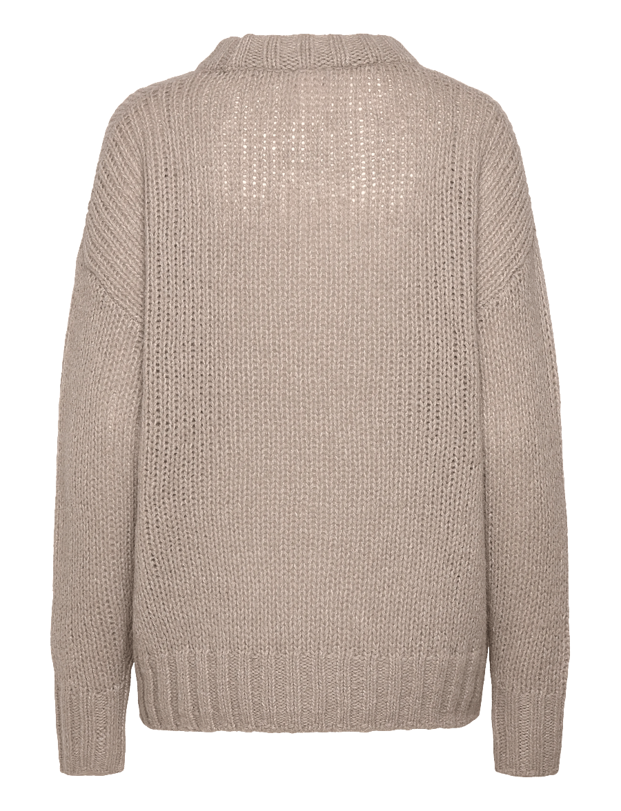 HUGO - Sloossy - striktrøjer - light beige - 1