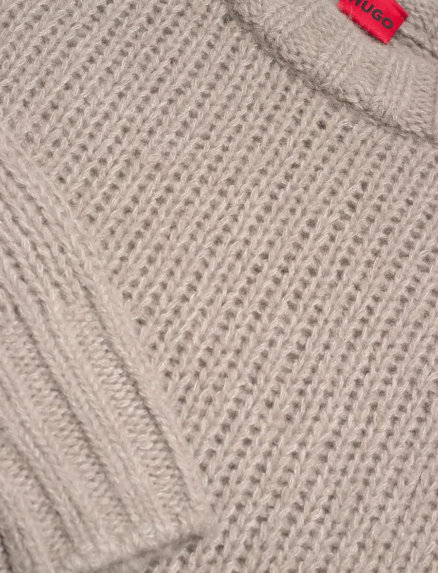 HUGO - Sloossy - striktrøjer - light beige - 2