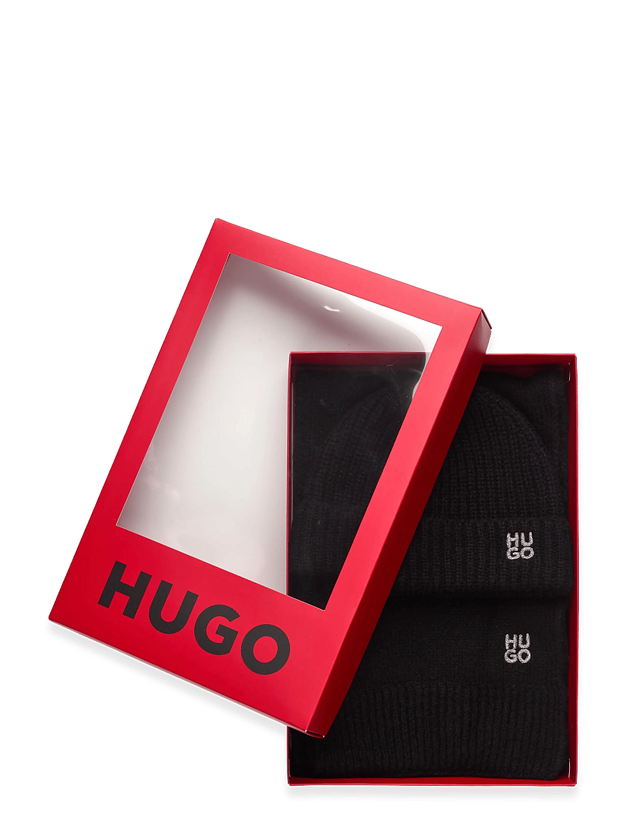 HUGO - Sarmi_Set - winterschals - black - 3