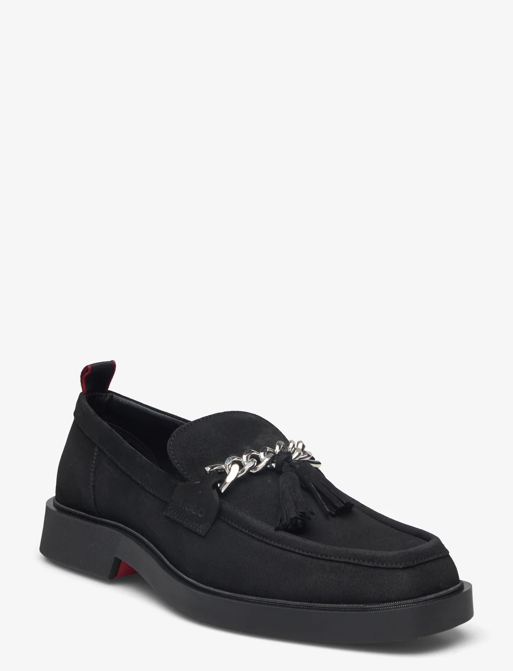 HUGO - Iker_Mocc_sdts - loafers - black - 0