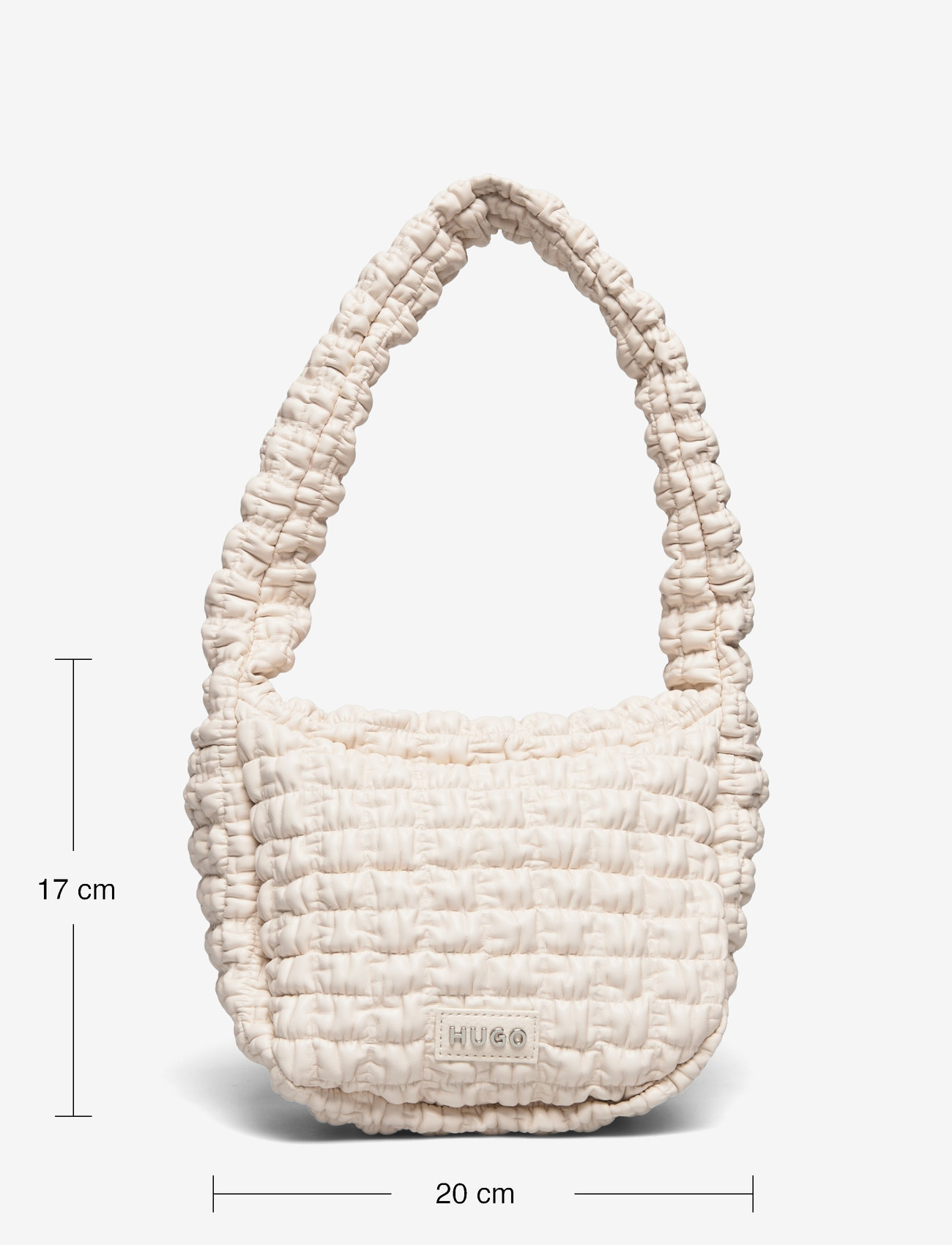 HUGO - Mhati Shoulder Bag - open white - 4