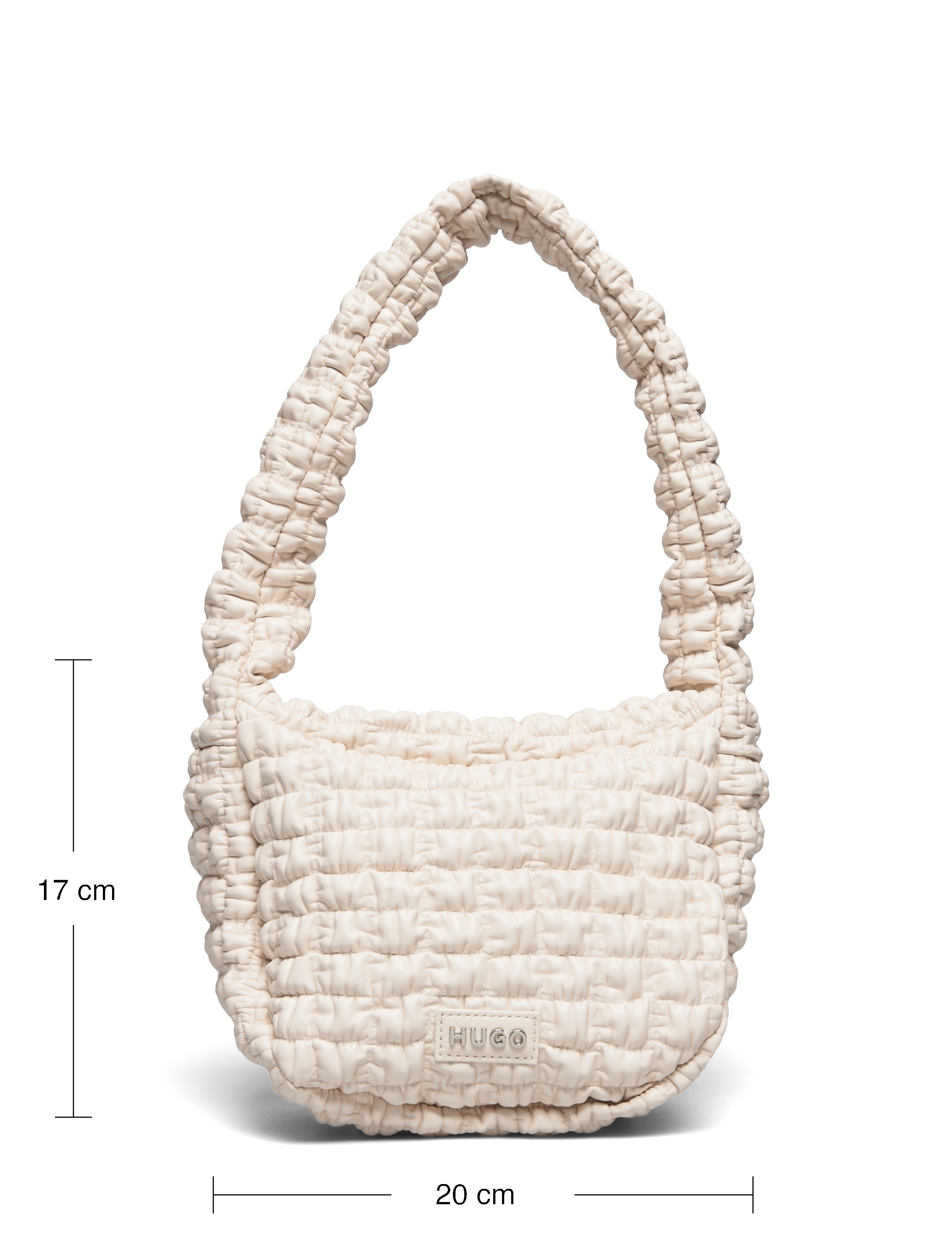 HUGO - Mhati Shoulder Bag - open white - 4