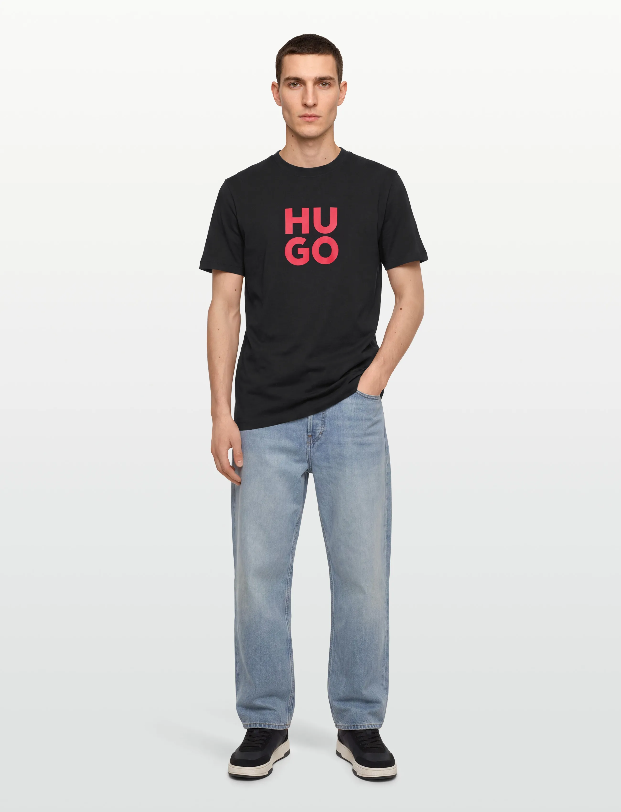 HUGO - Daltorip - laveste priser - black - 0