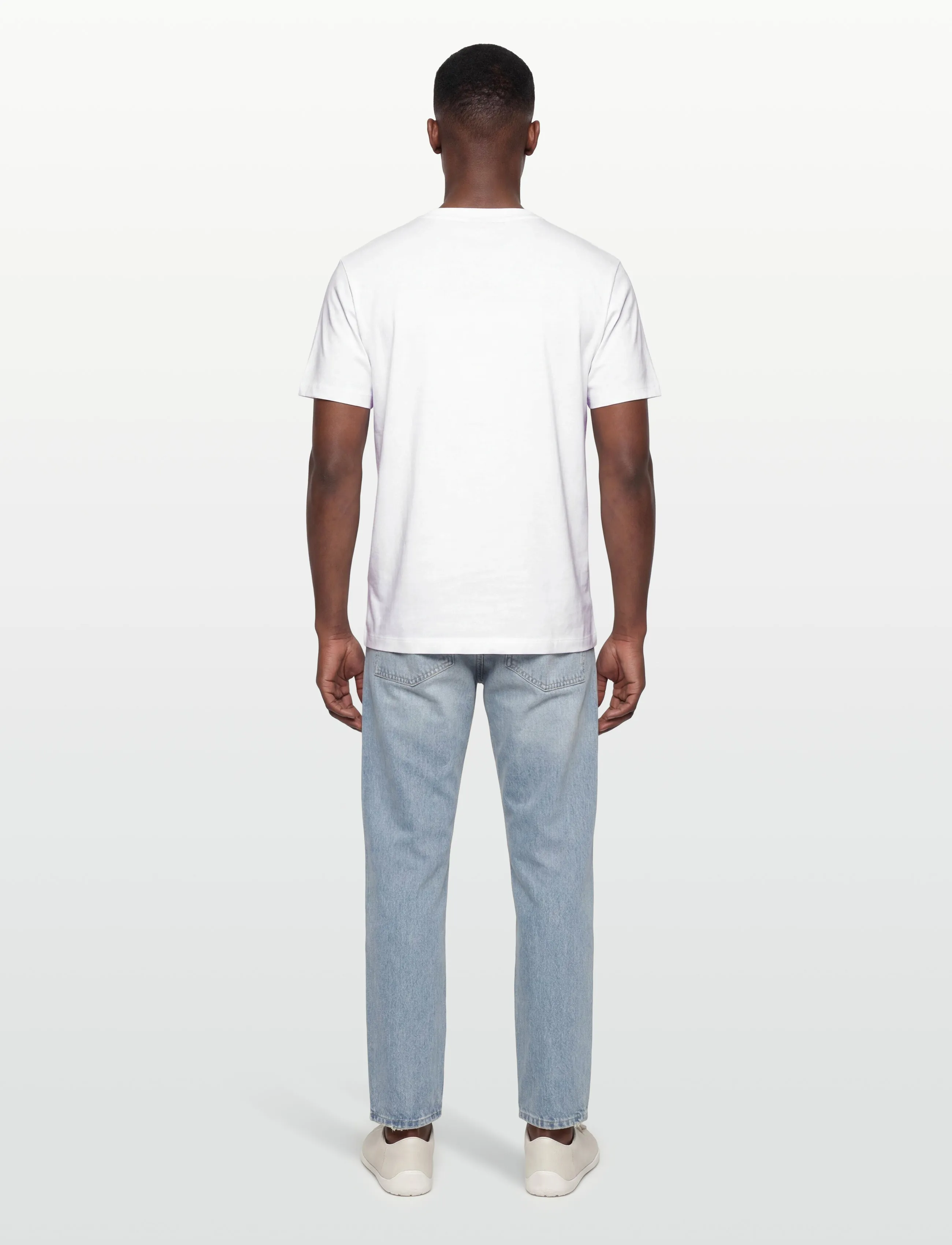 HUGO - Daltorip - kortärmade t-shirts - white - 4