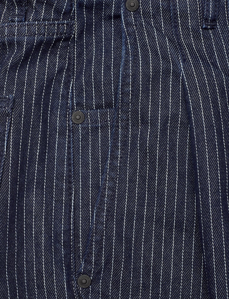 HUGO - Gisari - hosen mit weitem bein - navy - 2