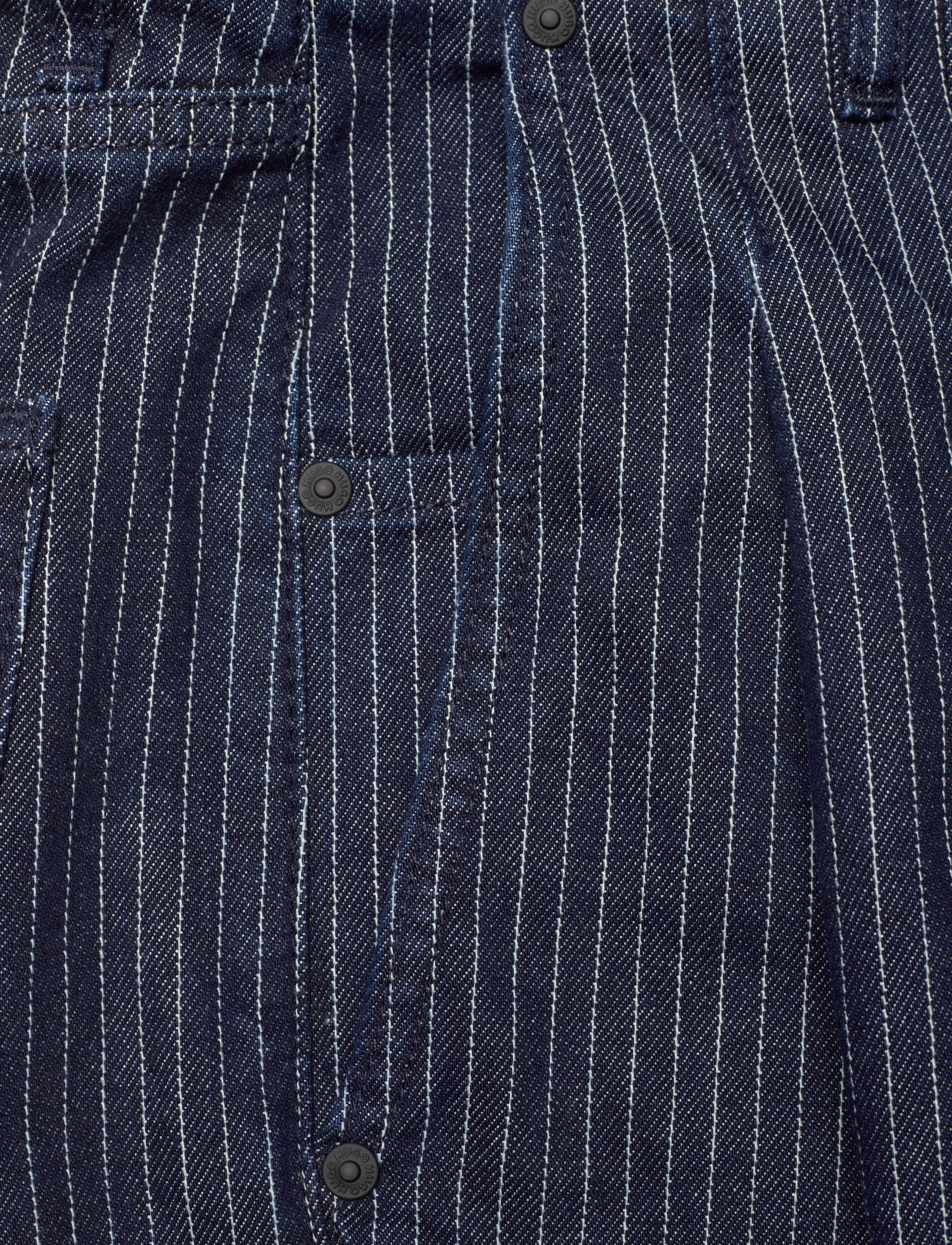 HUGO - Gisari - laia säärega teksad - navy - 2