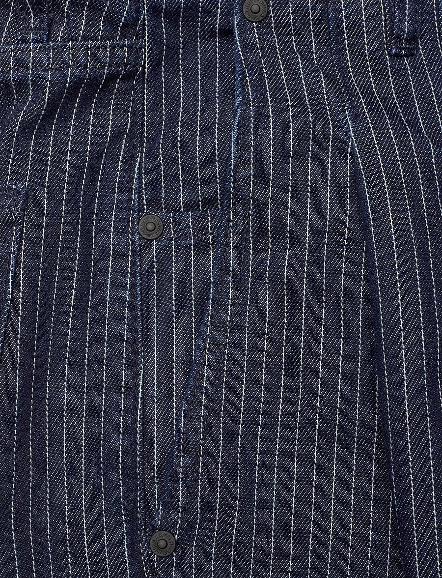 HUGO - Gisari - hosen mit weitem bein - navy - 2