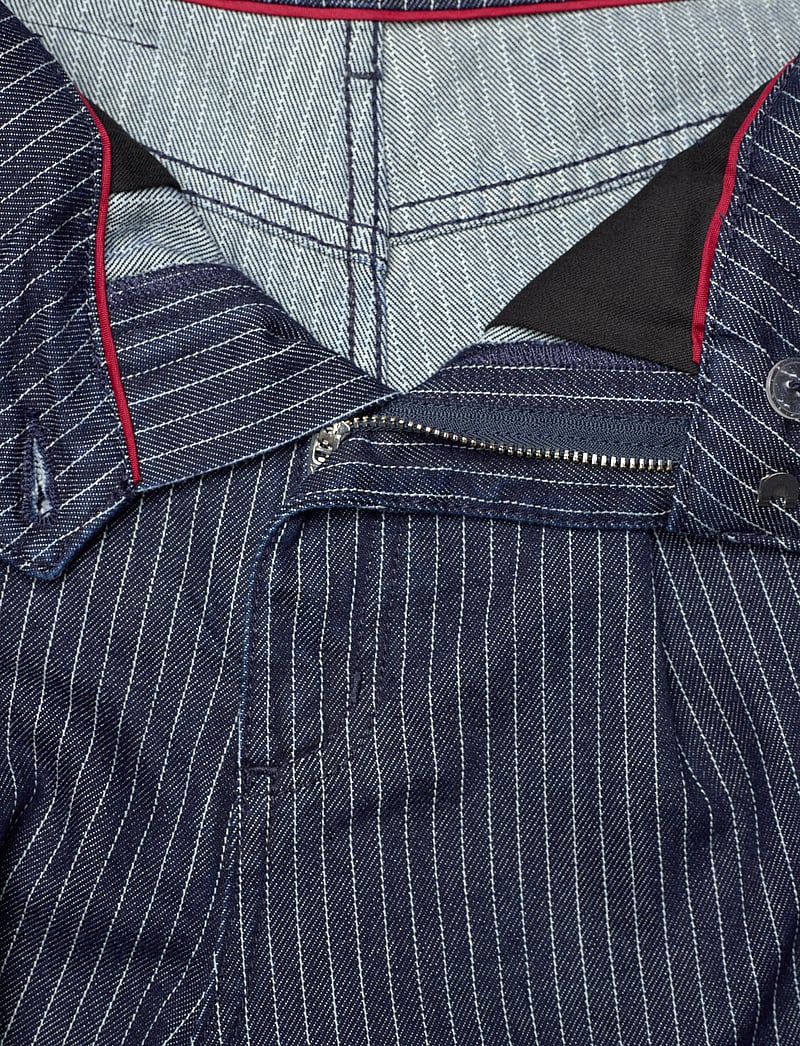 HUGO - Gisari - hosen mit weitem bein - navy - 3