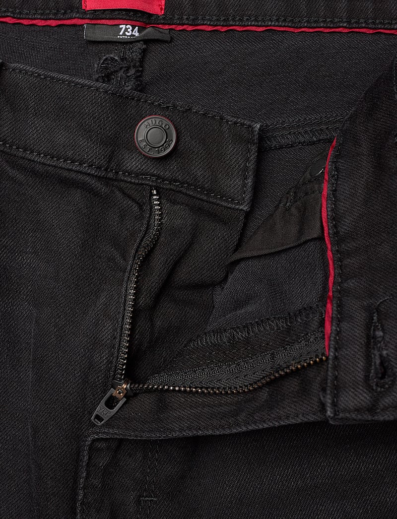 HUGO - HUGO 734 - slim jeans - black - 3