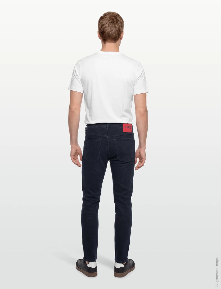 HUGO - HUGO 634 - slim-fit jeans - dark blue - 4