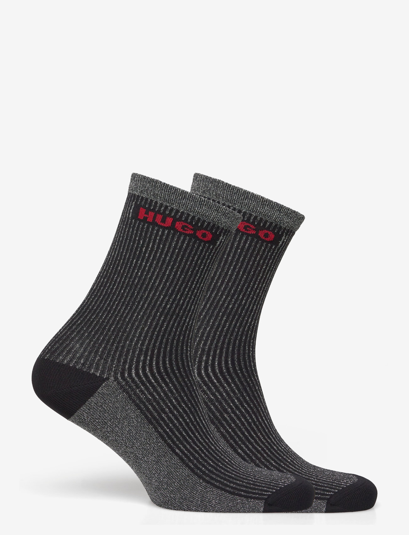 HUGO - 2P QS RIB LUREX PA W - black - 1