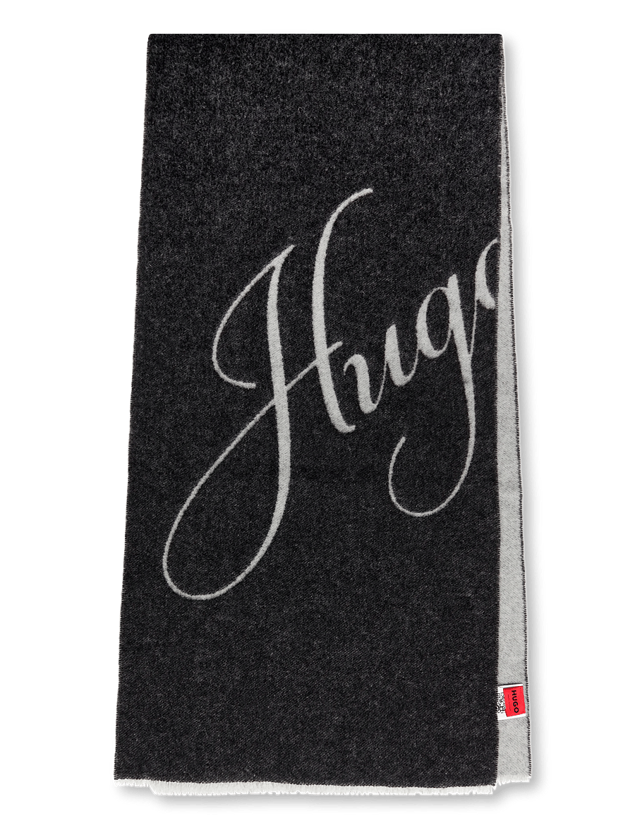 HUGO - Byanca_40*180 - winterschals - black - 0