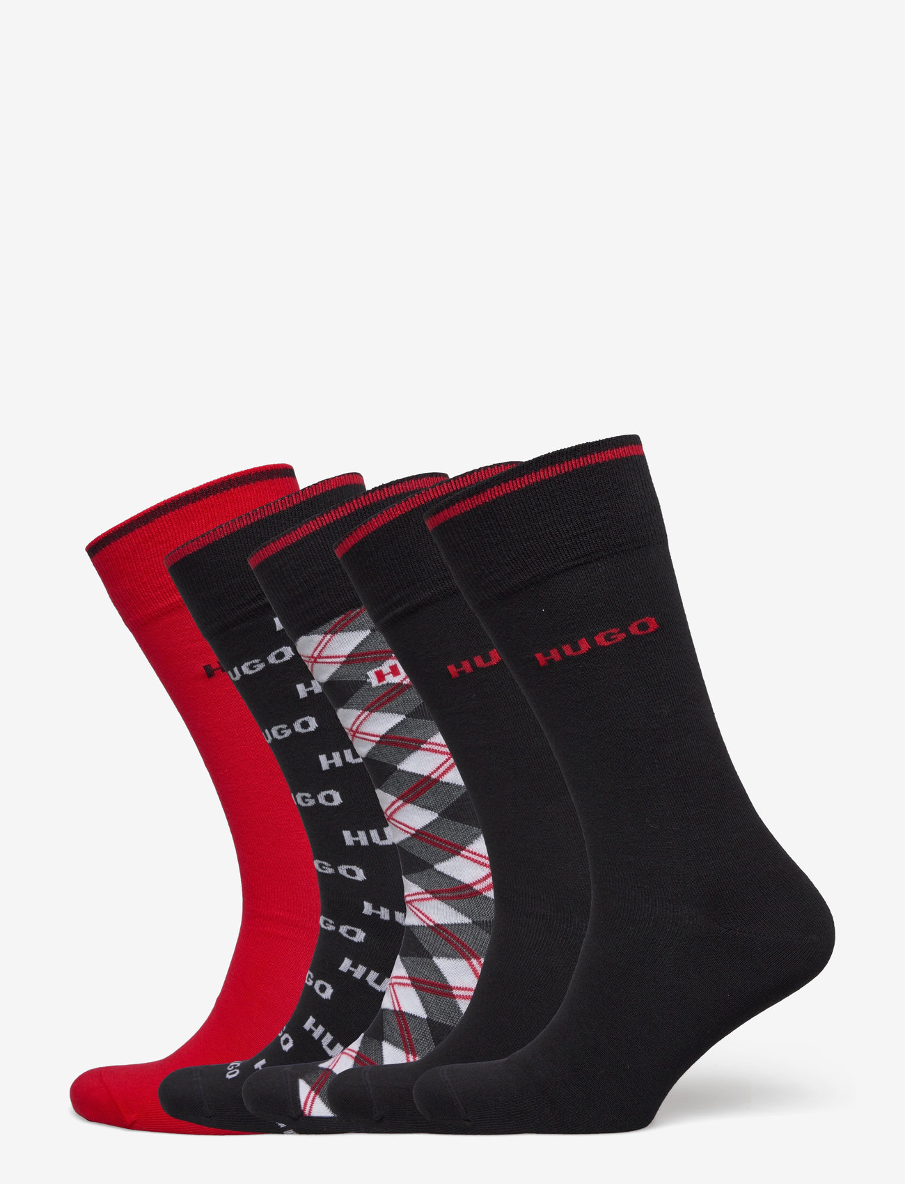 HUGO - 5P RS GIFT CHECK CC - black - 0