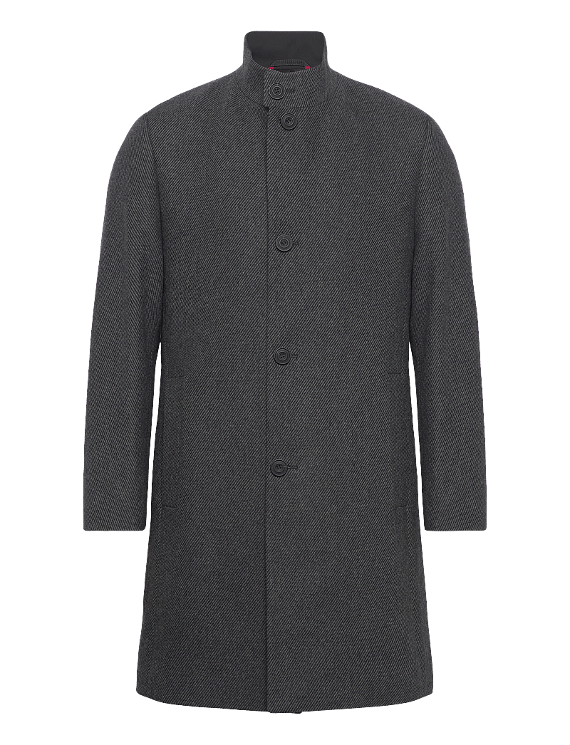 HUGO - Mintrax2441 - wollmäntel - medium grey - 0