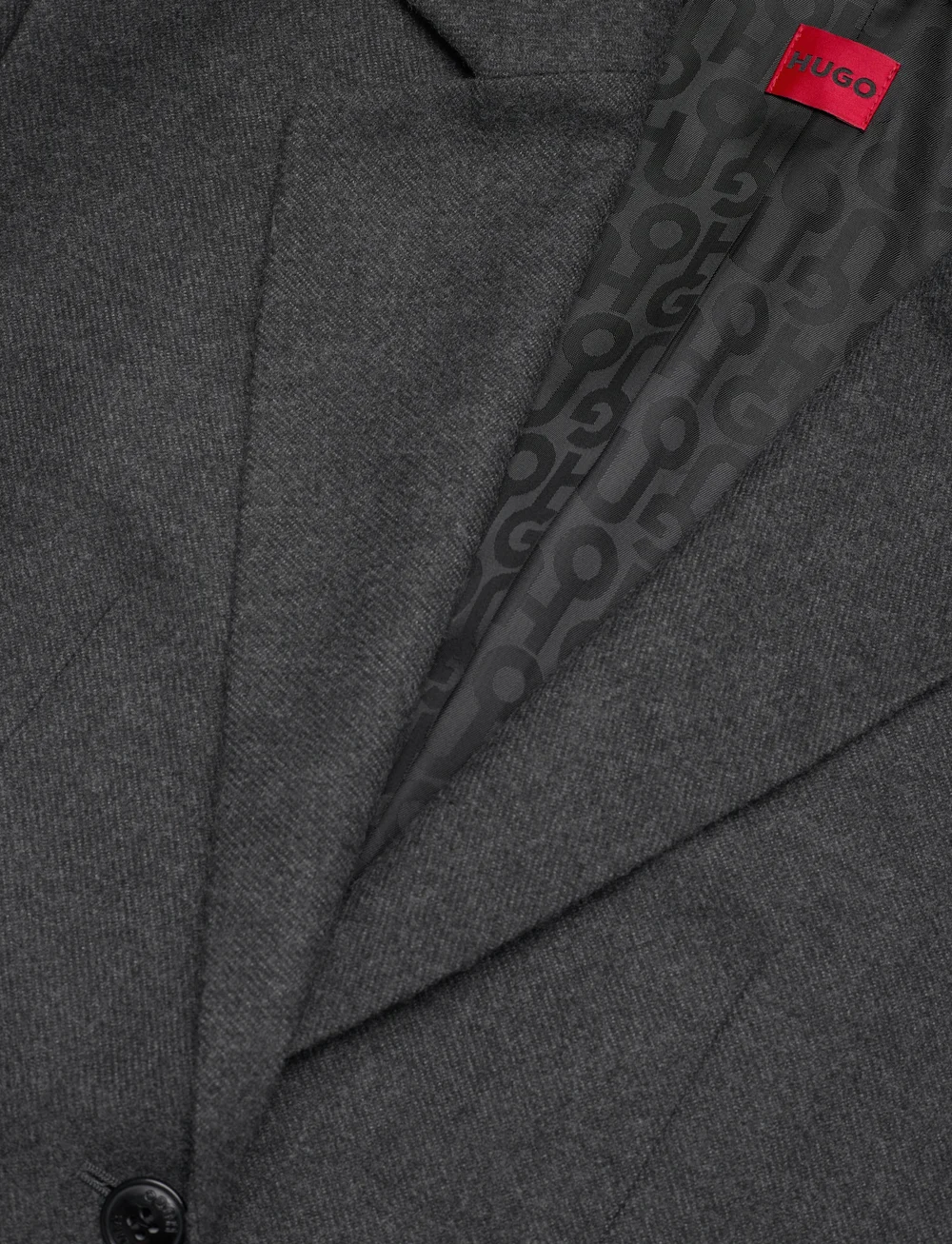 HUGO - Areota - enkeltradede blazere - dark grey - 2