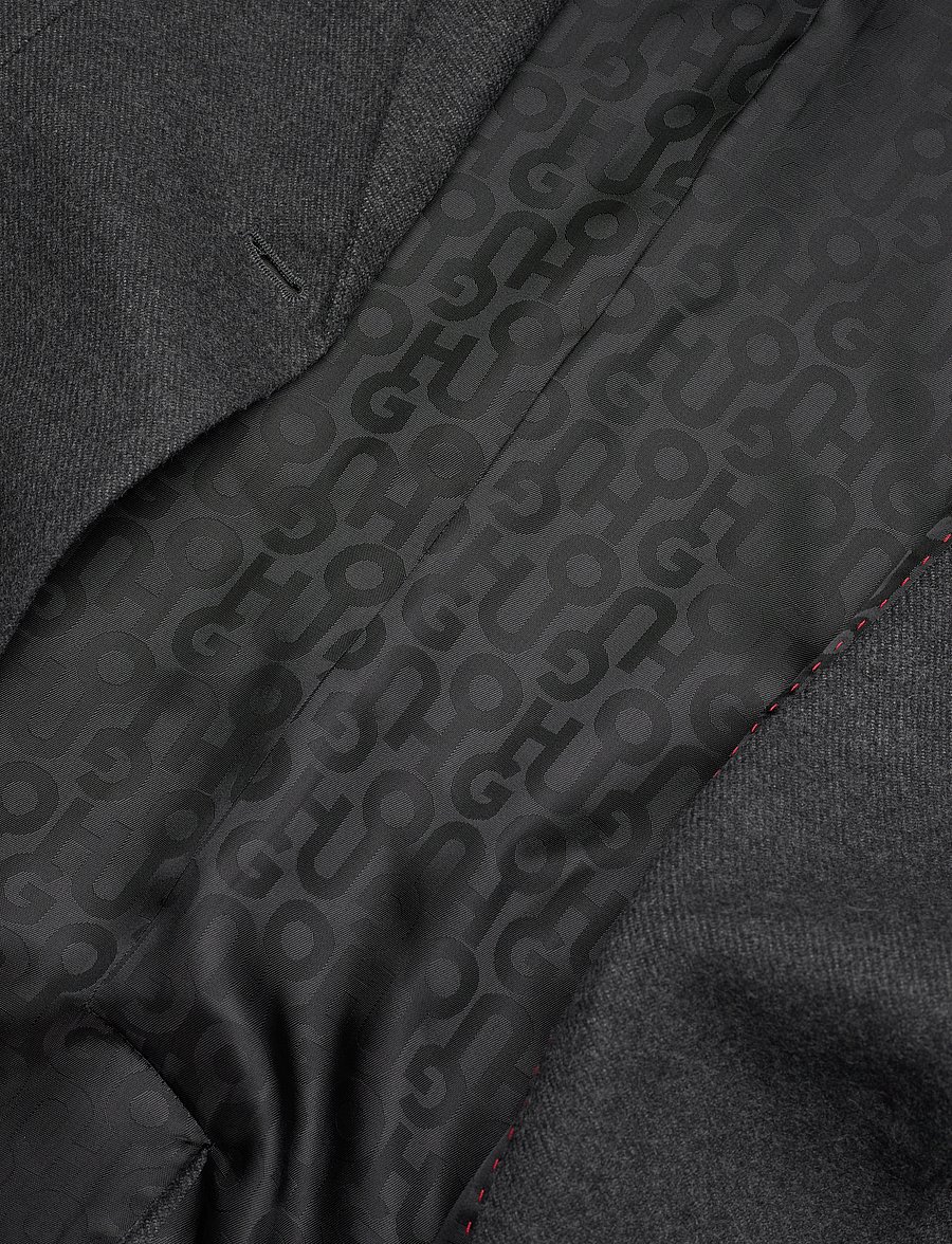 HUGO - Areota - einreihige blazer - dark grey - 4