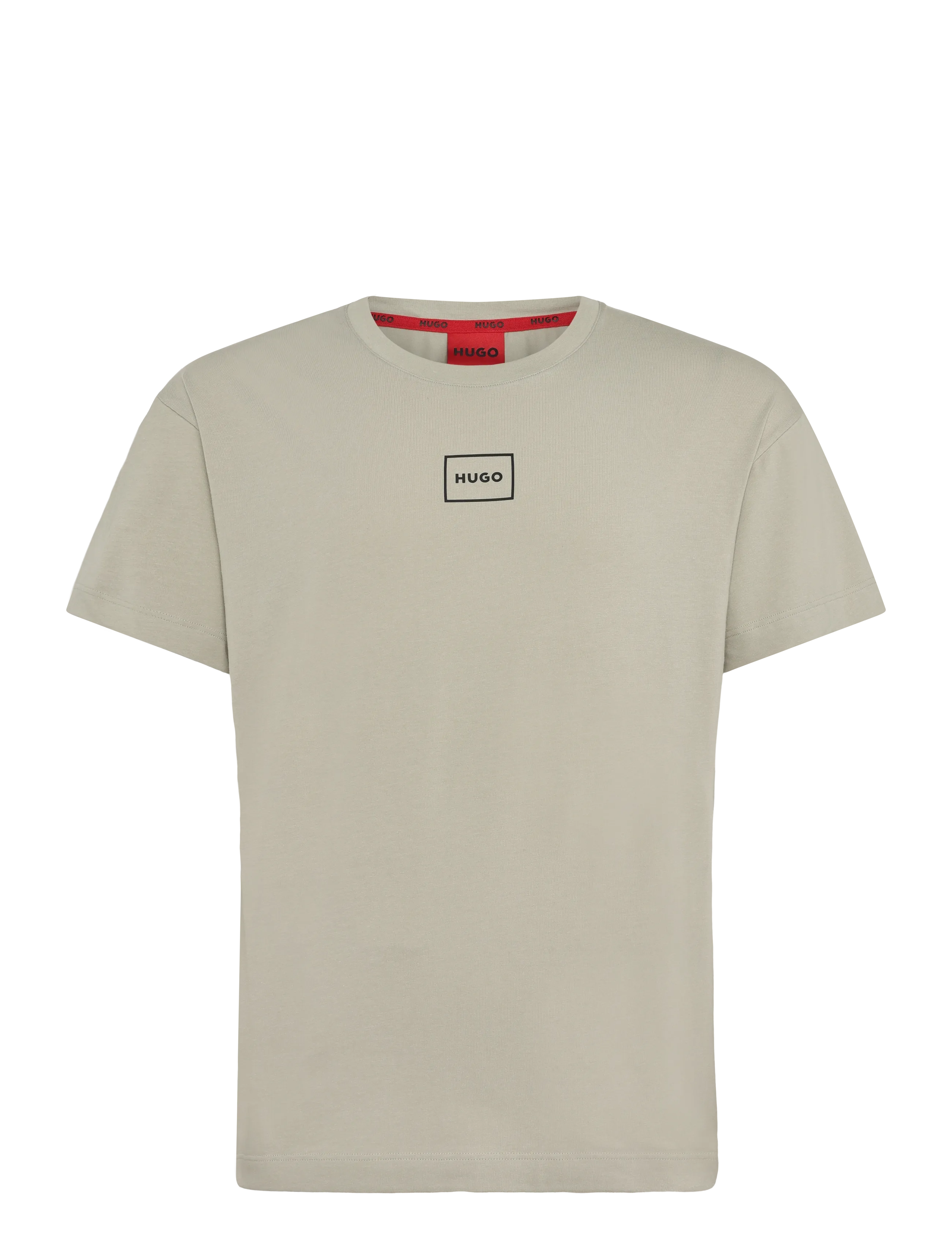 HUGO Laze T-Shirt - T-Shirts - BEIGE OVERFLOW / beige