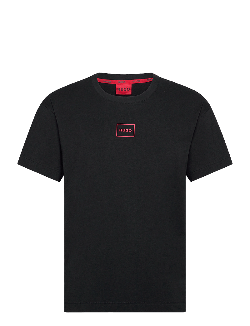 HUGO - Laze T-Shirt - short-sleeved t-shirts - black - 0