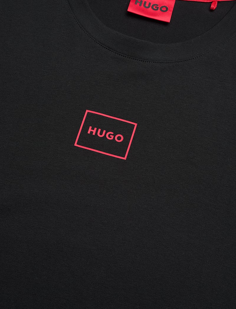 HUGO - Laze T-Shirt - short-sleeved t-shirts - black - 2