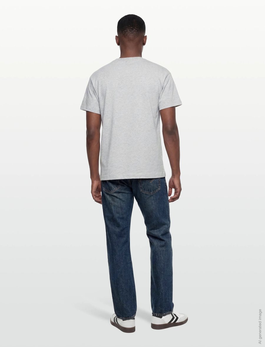 HUGO - Laze T-Shirt - kurzärmelig - light/pastel grey - 4