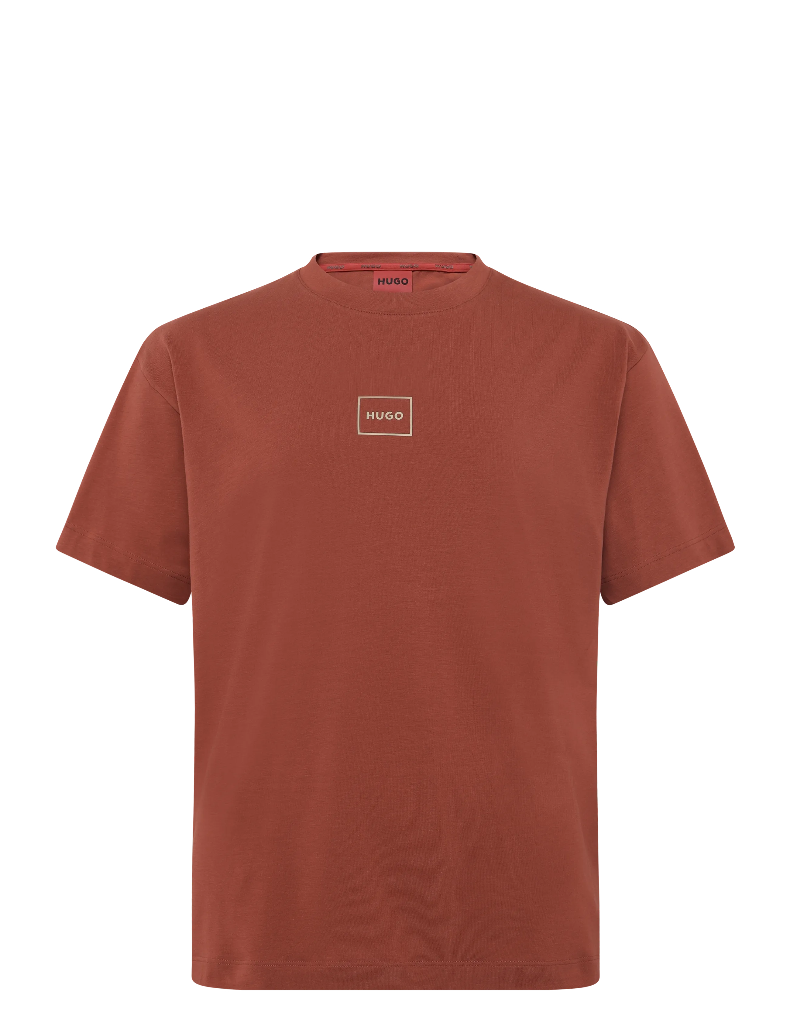 HUGO Laze T-Shirt - Lühikeste varrukatega T-särgid - LIGHT/PASTEL RED / red