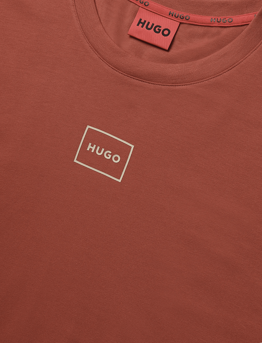 HUGO - Laze T-Shirt - kurzärmelige t-shirts - light/pastel red - 2
