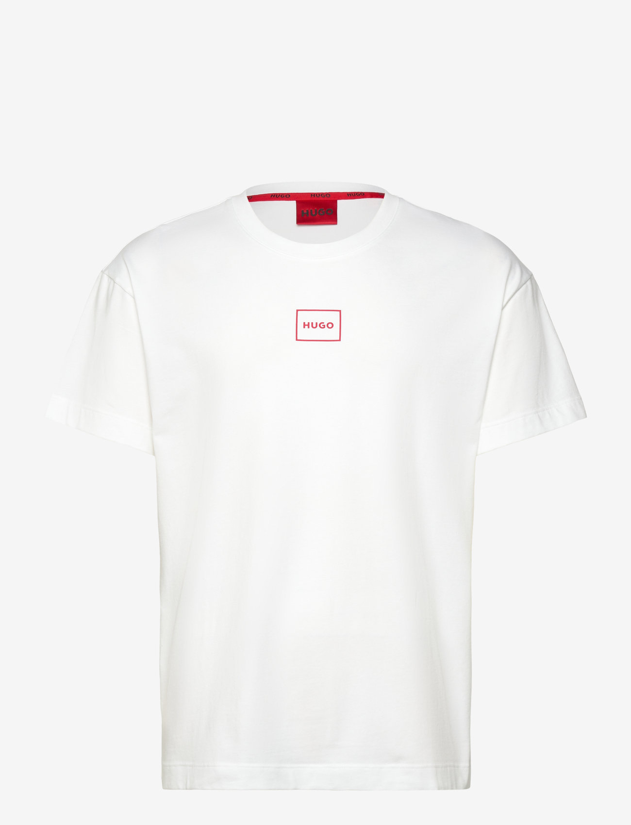 HUGO - Laze T-Shirt - kortærmede t-shirts - natural - 0