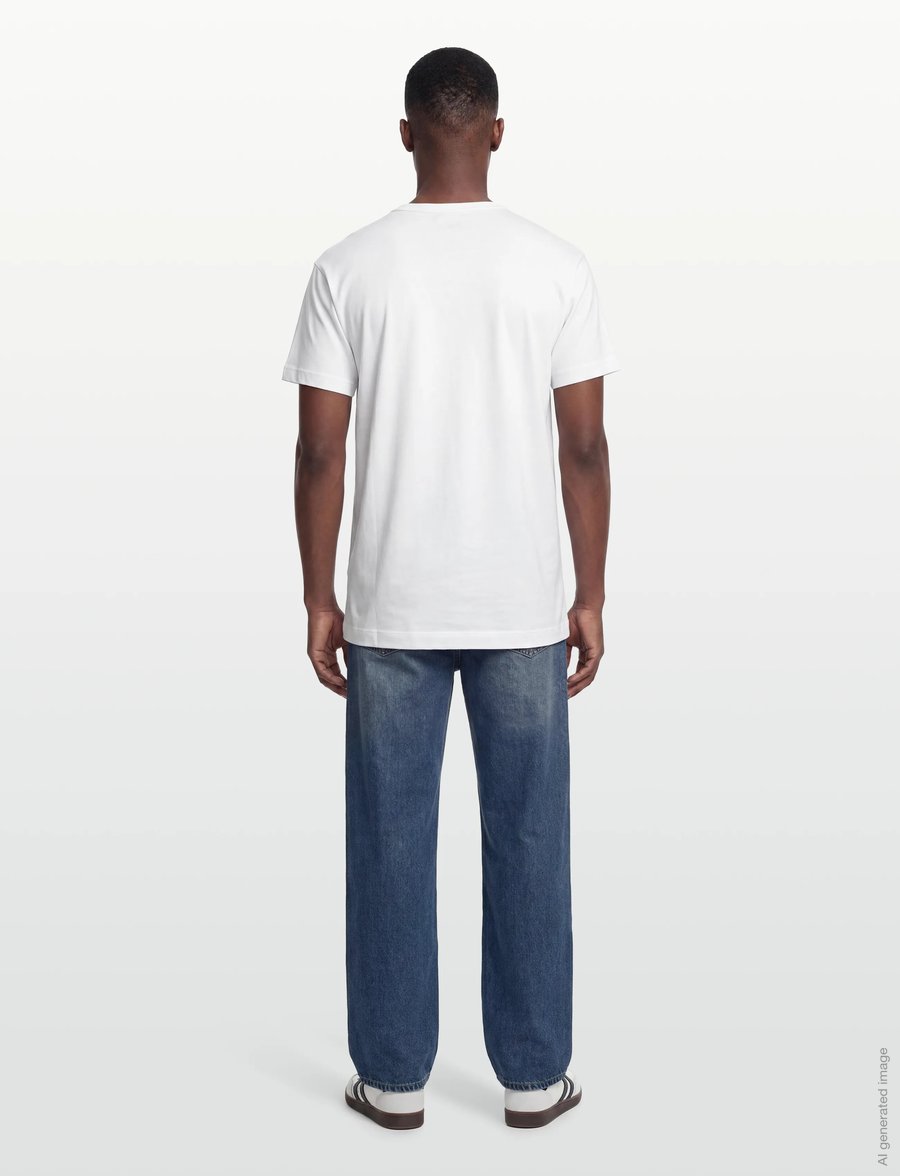 HUGO - Laze T-Shirt - kurzärmelig - natural - 4