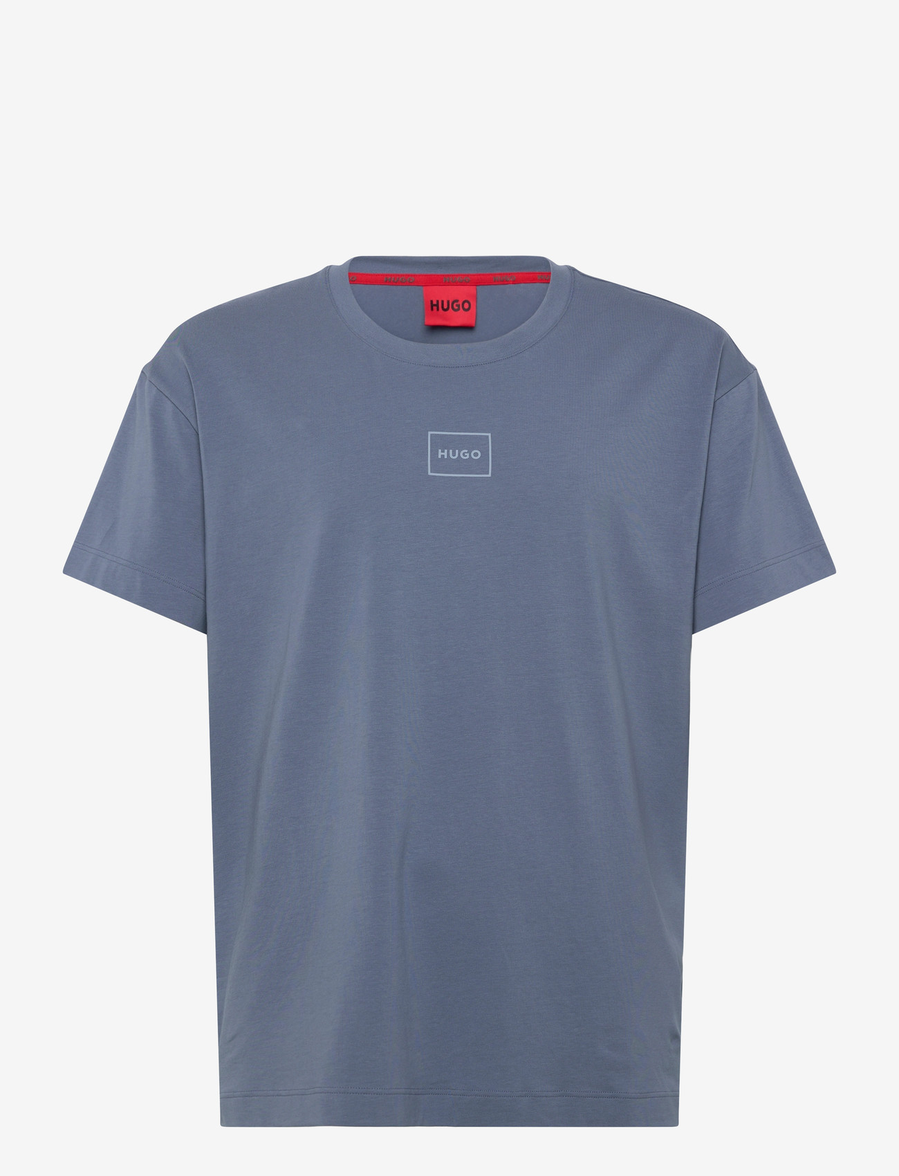 HUGO - Laze T-Shirt - kortærmede t-shirts - open blue - 0