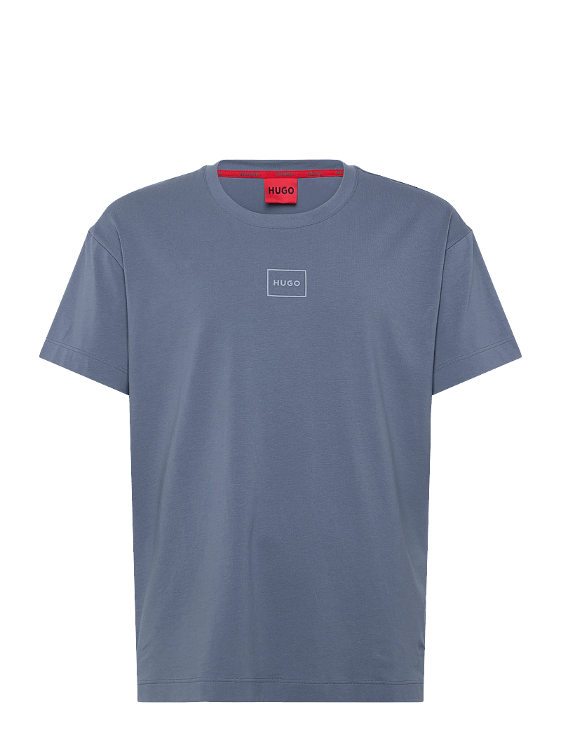 HUGO - Laze T-Shirt - kortærmede t-shirts - open blue - 0