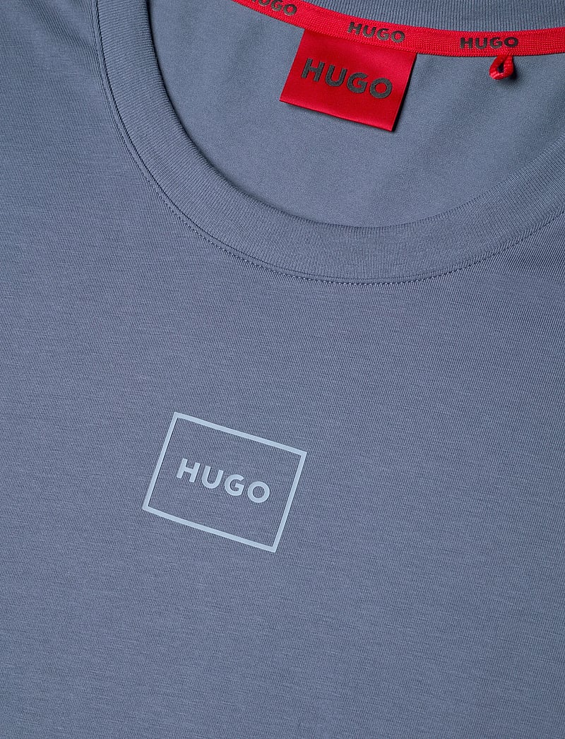 HUGO - Laze T-Shirt - kortærmede t-shirts - open blue - 2