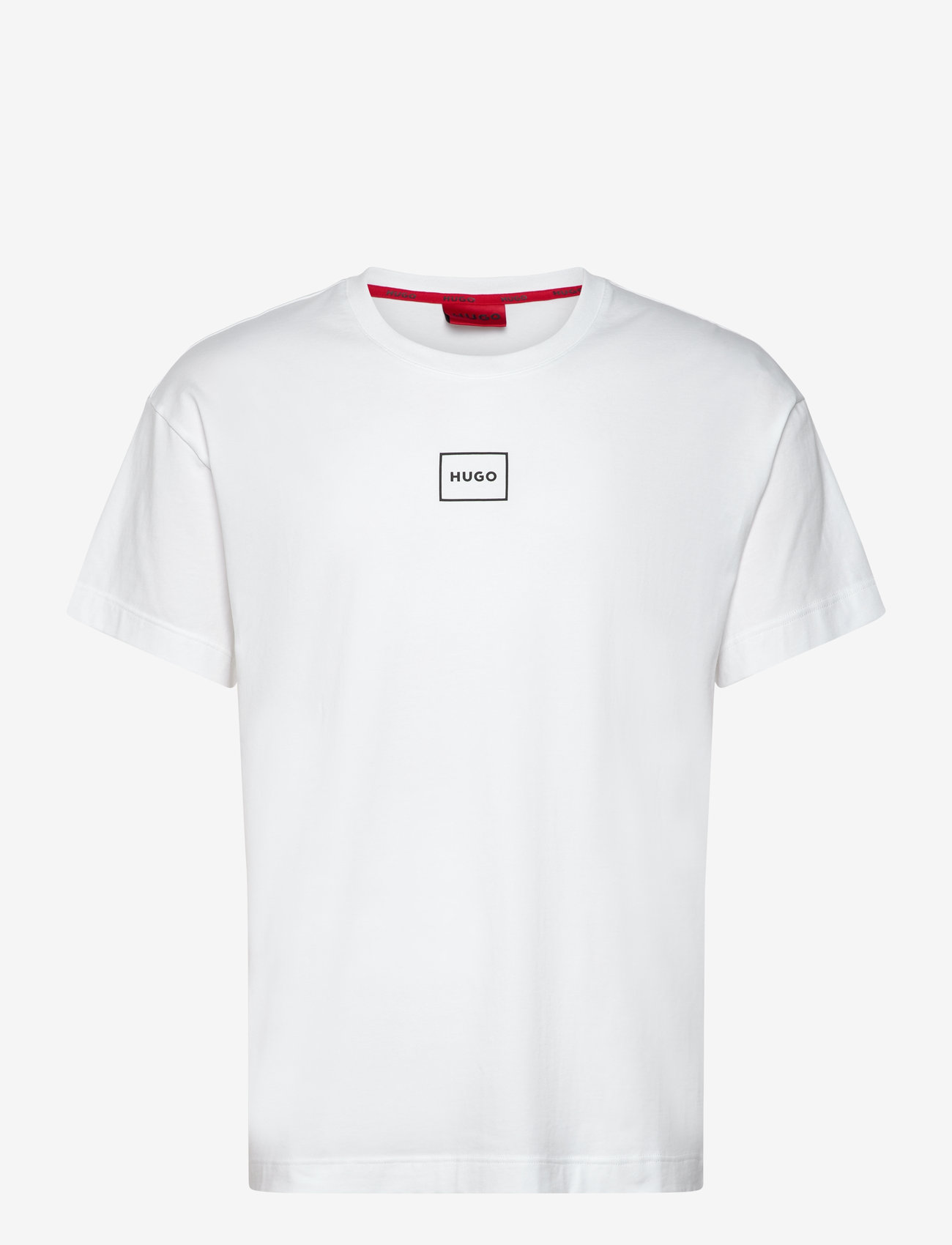 HUGO - Laze T-Shirt - kortærmede t-shirts - white - 0