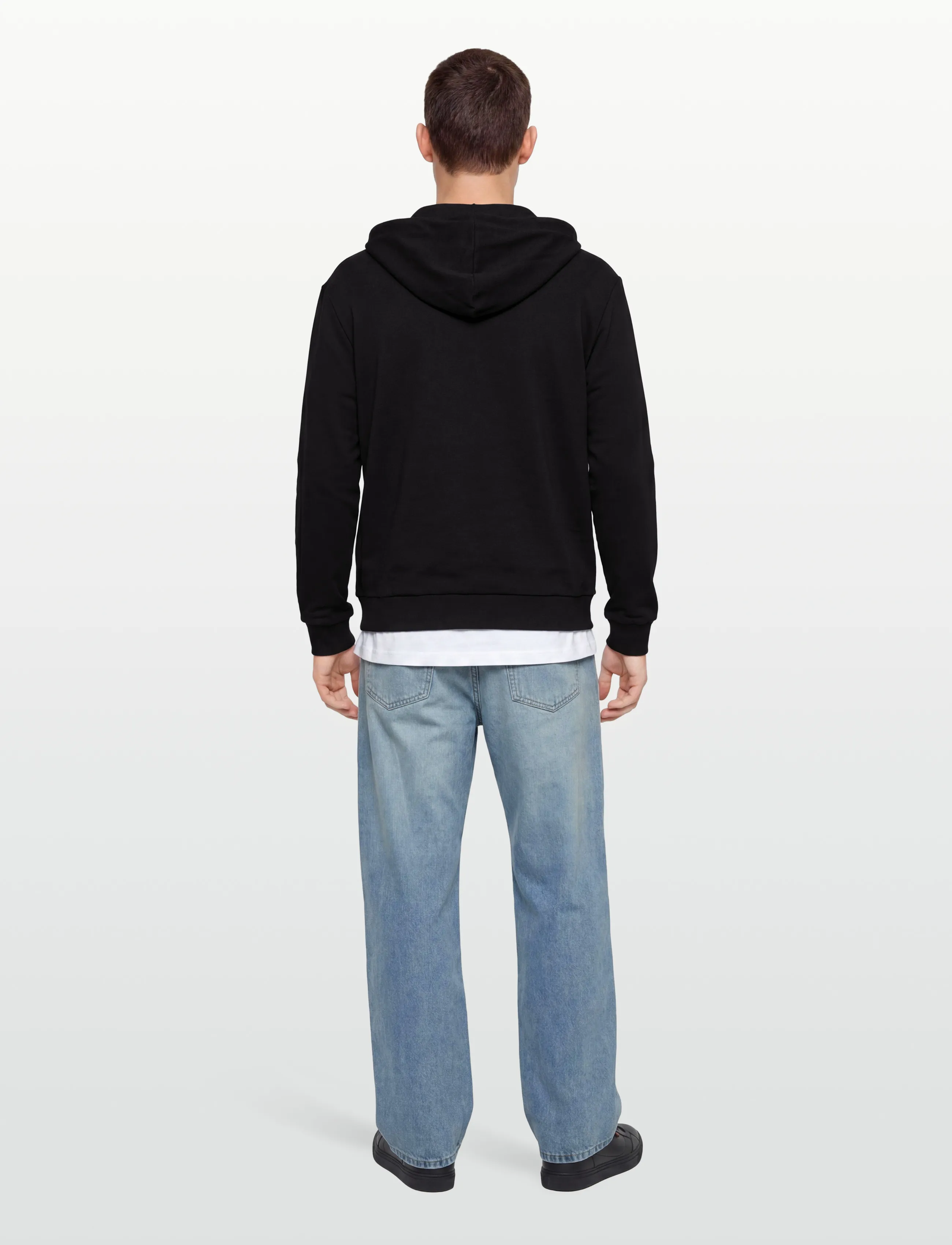 HUGO - Laze Hoodie - truien en hoodies - black - 4